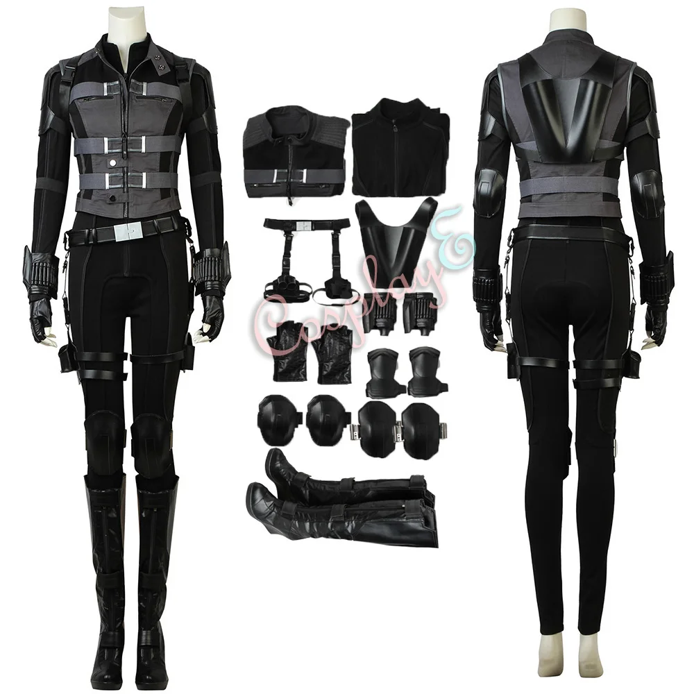 

Black Widow Costume Avengers: Infinity War Cosplay Natasha Romanoff Full Set