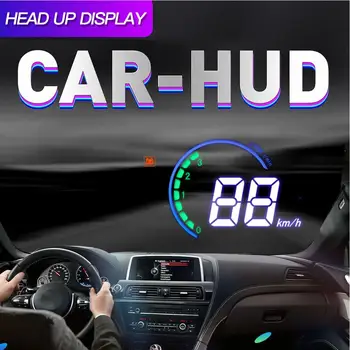 Car HUD Head Up Display Digital GPS OBD Speedometer Odometer With Overspeed Alarm For Car Pick-Up Bus Truck Motorcycle
Car HUD Head Up Display Digital GPS OBD Speedometer Odometer With Overspeed Alarm For Car Pick-Up Bus Truck Motorcycle