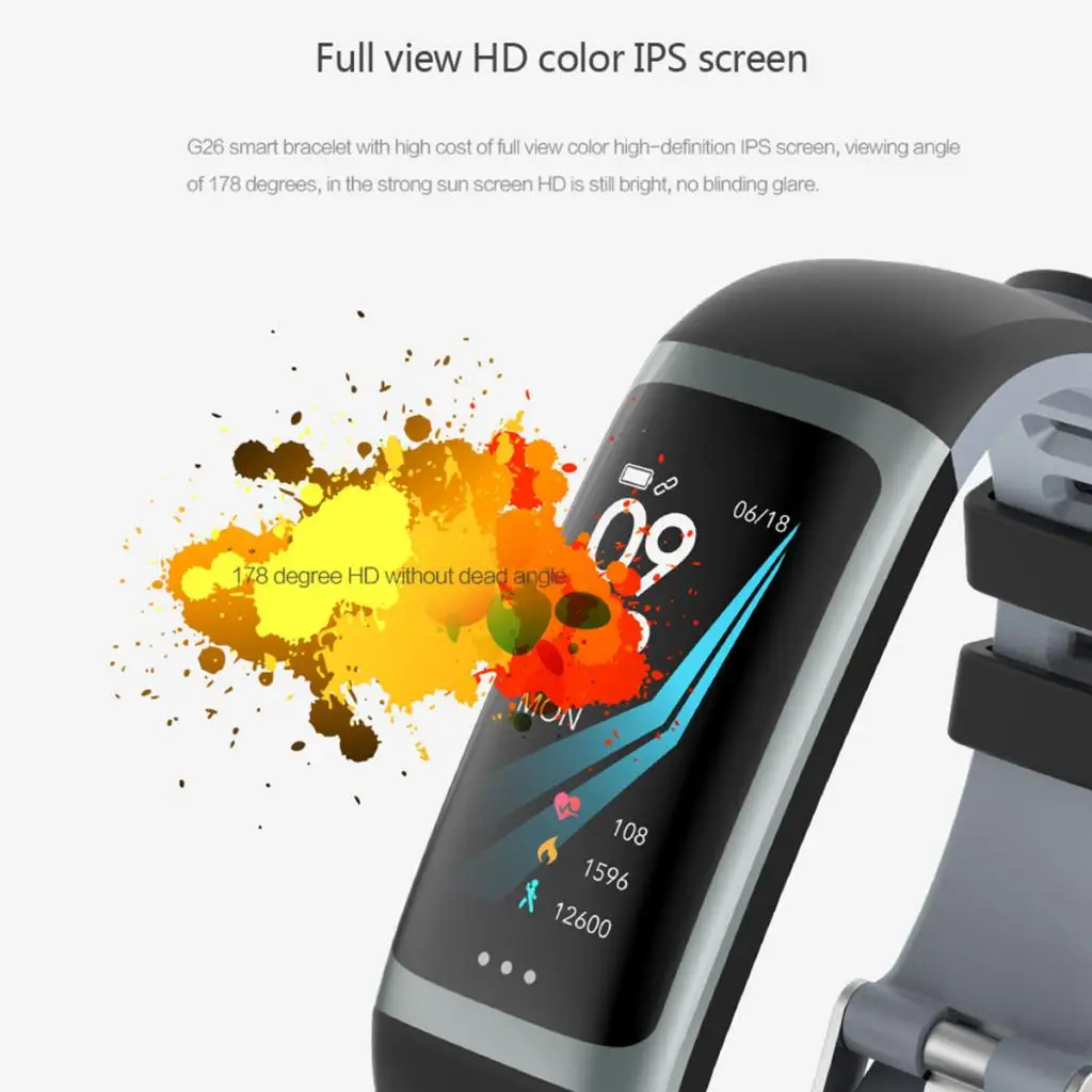 0.96'' Smart Wristband Sport Pedometer Watch Bracelet Heart Rate Blood Pressure Fitness Tracker For Android IOS 0.96'' Smart Wristband Sport Pedometer Watch Bracelet Heart Rate Blood Pressure Fitness Tracker For Android IOS