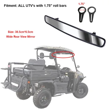 1.75" UTV Wide Rear View Mirror Racing Mirror for Polaris RZR Rangers 800 1000 XP 900 1000 for Yamaha Rhino Top
1.75" UTV Wide Rear View Mirror Racing Mirror for Polaris RZR Rangers 800 1000 XP 900 1000 for Yamaha Rhino Top