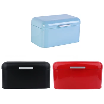 Acrylic Box Solid Color Retro Metal Bread Bin Box Large Capacity Kitchen Storage Container
Acrylic Box Solid Color Retro Metal Bread Bin Box Large Capacity Kitchen Storage Container