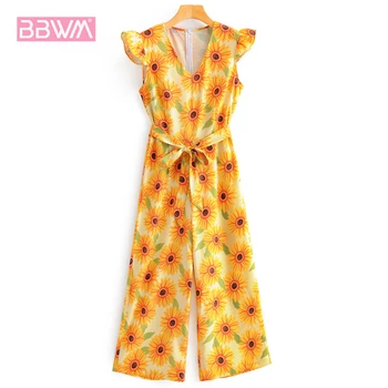 V-neck Sleeveless Anti-sip Belt Slim and Sweet Women's Jumpsuit Chic Party Simple Waist Female Jumpsuit 
V-neck Sleeveless Anti-sip Belt Slim and Sweet Women's Jumpsuit Chic Party Simple Waist Female Jumpsuit