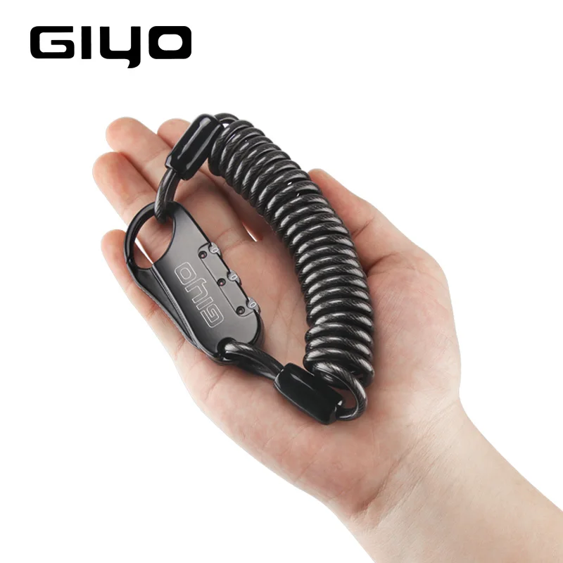 GIYO Anti-theft Bike Lock Mini Bicycle Lock 3 Digit Password Cycling Helmet Code Combination Security Cable Lock 4.15mm Dia
GIYO Anti-theft Bike Lock Mini Bicycle Lock 3 Digit Password Cycling Helmet Code Combination Security Cable Lock 4.15mm Dia