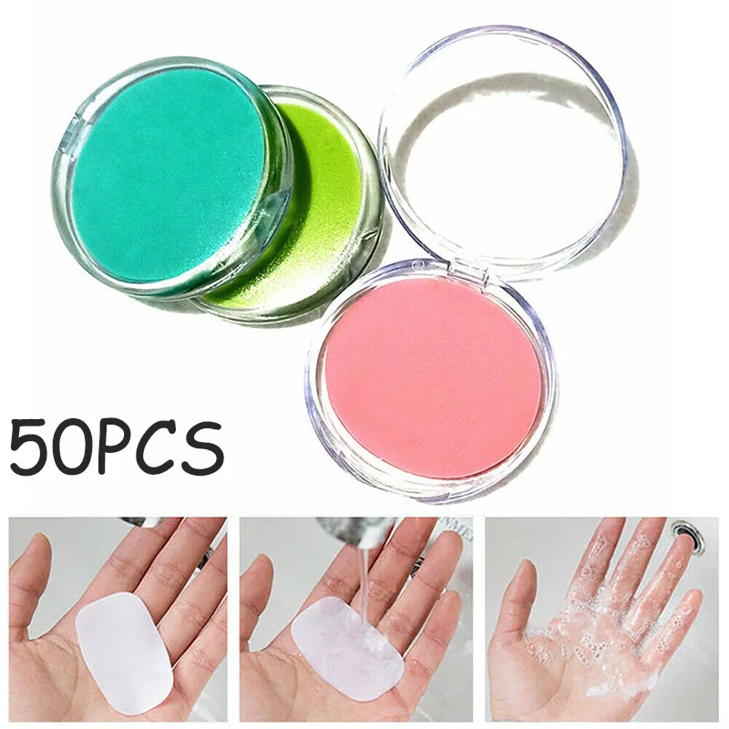 50pcs Portable Paper Soap Disposable With Soap Box Mini Rose Flower Sea Salt Soap Paper Travel Bath Soap Paper Hand-washing Soap
50pcs Portable Paper Soap Disposable With Soap Box Mini Rose Flower Sea Salt Soap Paper Travel Bath Soap Paper Hand-washing Soap