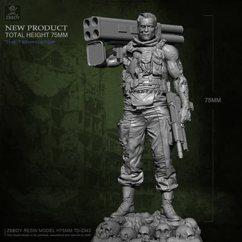 75mm Resin Model Kits Terminator self-assembled TD-2343
75mm Resin Model Kits Terminator self-assembled TD-2343