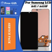 Ensemble écran tactile LCD, pour SAMSUNG Galaxy A41 2020, A415 SM-A415F, DSN SM-A415F, DSM, Original=