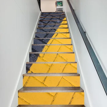 Self Adhesive 3D Cement Yellow Wallpapers Renovation DIY PVC Stickers Stair Waterproof Home Decoration Decal Print Art Picture
Self Adhesive 3D Cement Yellow Wallpapers Renovation DIY PVC Stickers Stair Waterproof Home Decoration Decal Print Art Picture