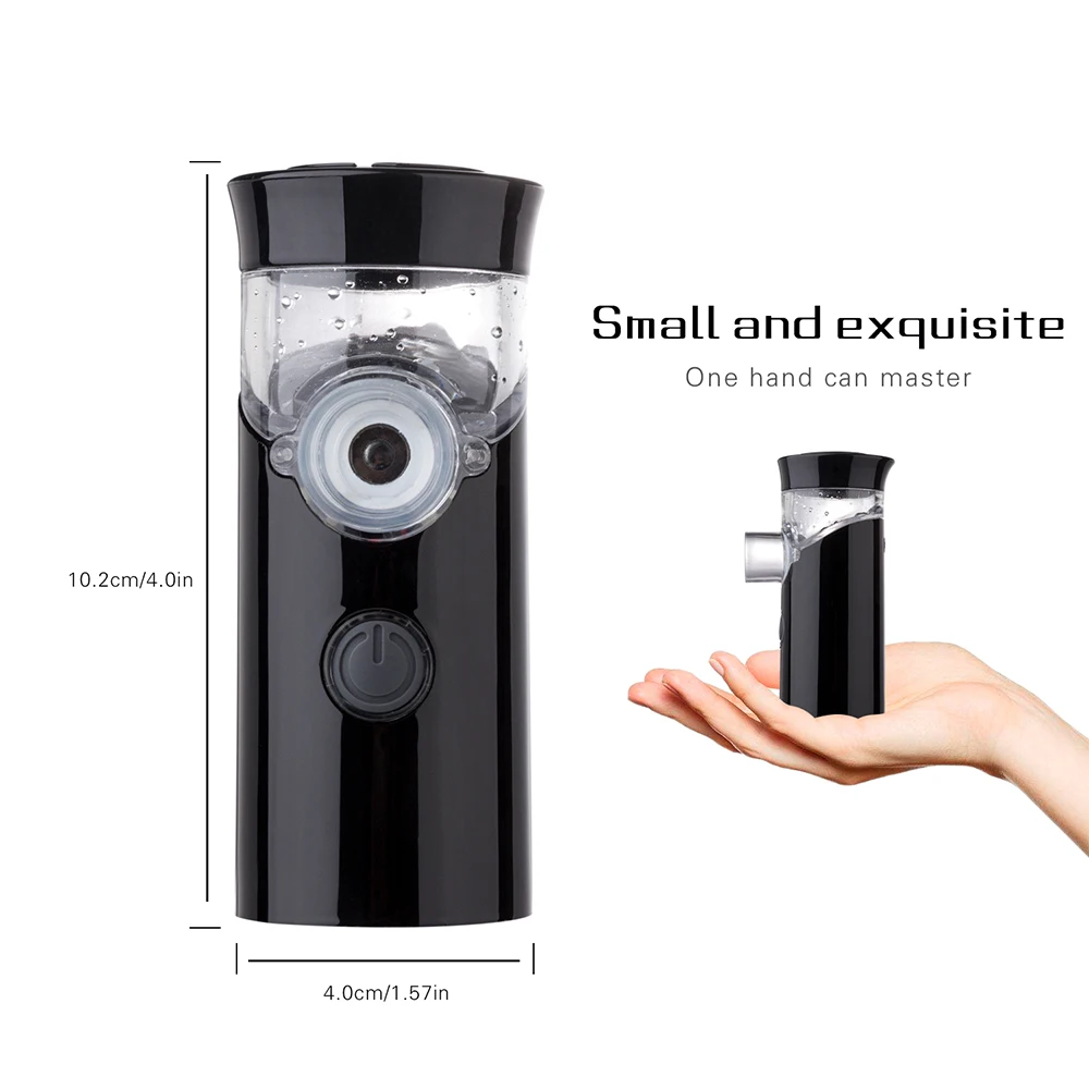 Portable Mini Handheld Nebuliser Steaming Atomizer Respirator Ultrasonic Humidifier Medical Equipment Kid Inhaler Nebulizer
Portable Mini Handheld Nebuliser Steaming Atomizer Respirator Ultrasonic Humidifier Medical Equipment Kid Inhaler Nebulizer