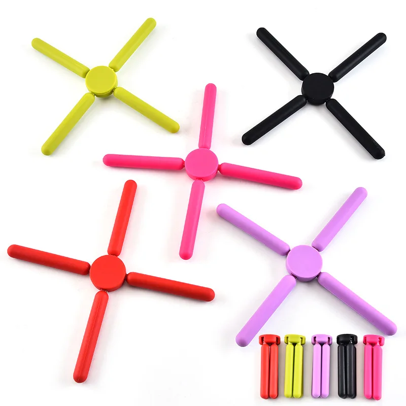 Kitchen Cross Insulation Pad Creative Insulation Folding Silicone Bowl Tableware Pad Heat-resistant Table Mat Table Decoration
Kitchen Cross Insulation Pad Creative Insulation Folding Silicone Bowl Tableware Pad Heat-resistant Table Mat Table Decoration