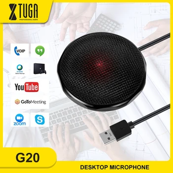 XTUGA USB Conference Microphone for PC Computer and Laptop with 360° Long Pick up for Recording, YouTube,Conference Call,Skype
XTUGA USB Conference Microphone for PC Computer and Laptop with 360° Long Pick up for Recording, YouTube,Conference Call,Skype