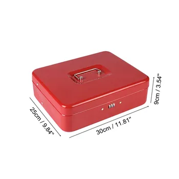 New Metal Piggy Bank Password Lock Petty Coin Cash Business Money Box Pot Lockable Cash Box Deposit Security Cashier Drawer Stor 
New Metal Piggy Bank Password Lock Petty Coin Cash Business Money Box Pot Lockable Cash Box Deposit Security Cashier Drawer Stor