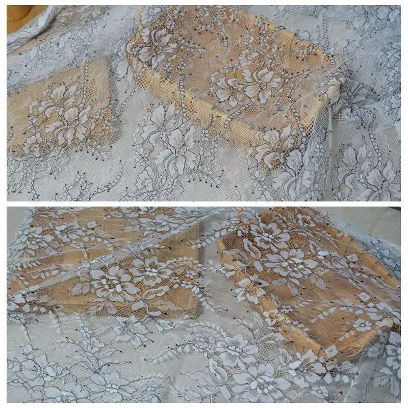 1Meter Width 1.5M Aesthetic Two-color Lace Fabric Fabric Embroidered Mesh Fabric Accessories Clothing Skirt Material
1Meter Width 1.5M Aesthetic Two-color Lace Fabric Fabric Embroidered Mesh Fabric Accessories Clothing Skirt Material