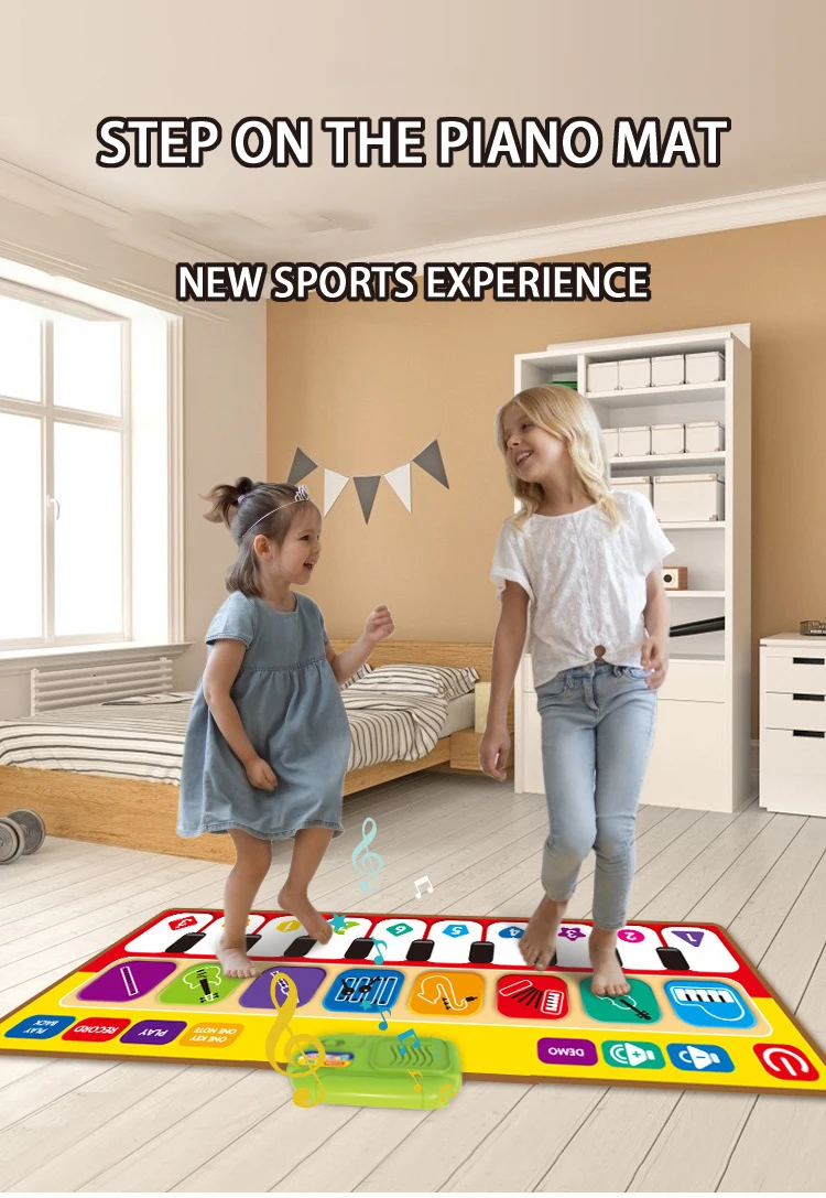 Generic 3 Types Multifunction Musical Instruments Mat Keyboard Best