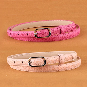 Ladies printed fine belt buckle imitation leather belt solid color clothing accessories simple fashion personality temperament
Ladies printed fine belt buckle imitation leather belt solid color clothing accessories simple fashion personality temperament