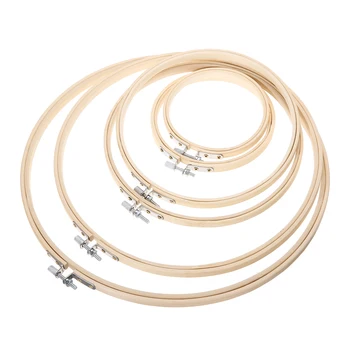 6pcs/set 10cm to 30cm DIY Embroidery Hoop Frame for Cross Stitch With Screw DIY Needlecraft Cross Stitch Machine Round Loop
6pcs/set 10cm to 30cm DIY Embroidery Hoop Frame for Cross Stitch With Screw DIY Needlecraft Cross Stitch Machine Round Loop