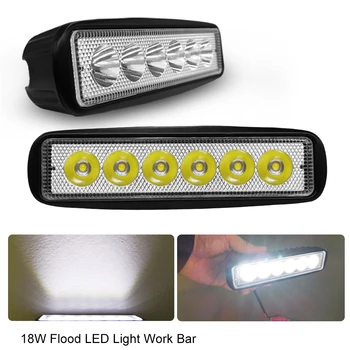 6 Inch 18W DRL LED Work Light 12V 24V 4WD For Off Road Truck Bus Boat Fog Lights Car Light Assembly ATV Daytime Running Light
6 Inch 18W DRL LED Work Light 12V 24V 4WD For Off Road Truck Bus Boat Fog Lights Car Light Assembly ATV Daytime Running Light