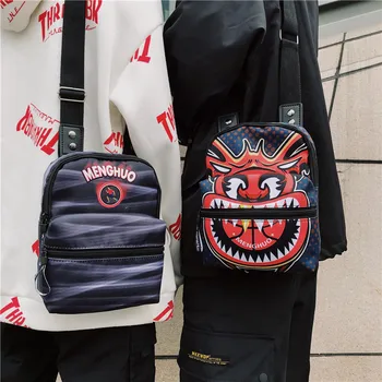 New Original Cartoon Print Female Backpack Tide Fashion Painted Men and Women Couple Backpack Fashion All Match Shoulder Bag 
New Original Cartoon Print Female Backpack Tide Fashion Painted Men and Women Couple Backpack Fashion All Match Shoulder Bag