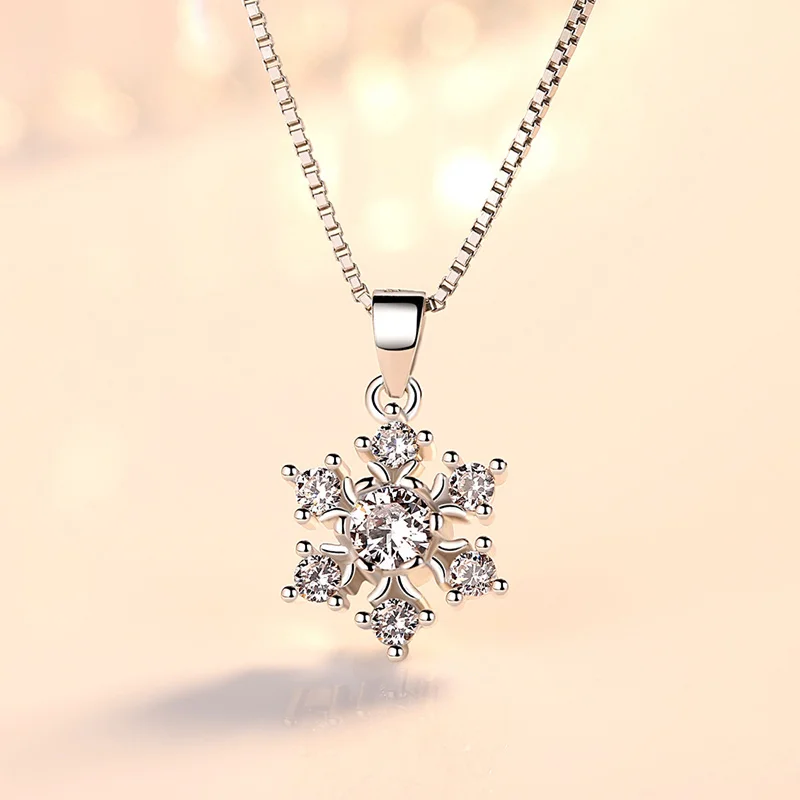 Luxury New Ice flower Snowflake Women Accessories Rhinestone 925 Sterling Silver Jewelry Charm Pendants Pendientes Mujer 
Luxury New Ice flower Snowflake Women Accessories Rhinestone 925 Sterling Silver Jewelry Charm Pendants Pendientes Mujer