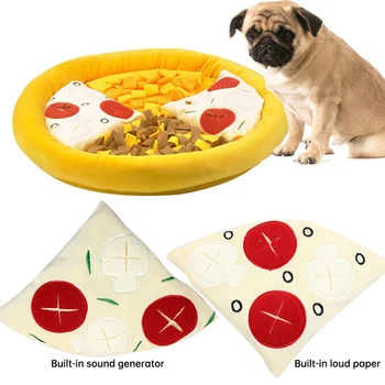 1PC Removable Mat for Pet Dog Cat Portable Pet Simulation Pizza Cushion Bite Resistant Sniff Smell Pad Educational
1PC Removable Mat for Pet Dog Cat Portable Pet Simulation Pizza Cushion Bite Resistant Sniff Smell Pad Educational