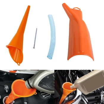 New 3pcs Durable Crankcase Plastic Reusable Convenient Primary Case Easy Install Portable Funnel Kit Tools Oil Fill Drip Free
New 3pcs Durable Crankcase Plastic Reusable Convenient Primary Case Easy Install Portable Funnel Kit Tools Oil Fill Drip Free