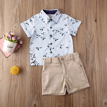 Emmababy Toddler Baby Boy Clothes Seagull Print Short Sleeve Shirt Tops Short Pants 2Pcs Outfits Gentleman Cotton Clothes
Emmababy Toddler Baby Boy Clothes Seagull Print Short Sleeve Shirt Tops Short Pants 2Pcs Outfits Gentleman Cotton Clothes