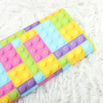 45*110cm Cotton Plain Weave Building Block Printing Fabric Sewing Material Quilting Patchwork Needlework DIY Handmade Bedding 
45*110cm Cotton Plain Weave Building Block Printing Fabric Sewing Material Quilting Patchwork Needlework DIY Handmade Bedding