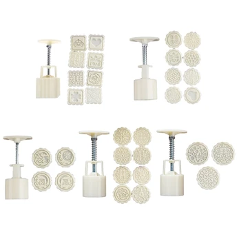 Plastic Mooncake Mold 50/75/100g Cookie Cutter with Stamps Hand Press Chocolate
Plastic Mooncake Mold 50/75/100g Cookie Cutter with Stamps Hand Press Chocolate