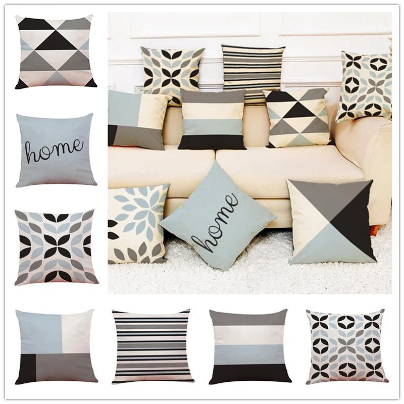 Attractive Geometric Decorative Pillowcase Polyester Soft Throw Pillow Case Striped Durable Comfortable Cozy Pillowcase
Attractive Geometric Decorative Pillowcase Polyester Soft Throw Pillow Case Striped Durable Comfortable Cozy Pillowcase