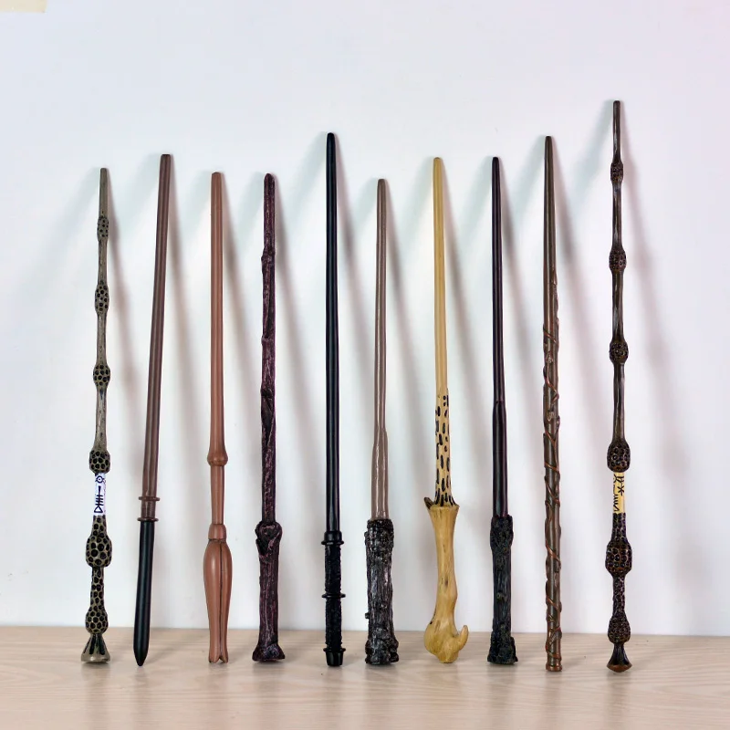 10 Kind of Metal Core Magic Wands Potter Cosplay Lord Voldemort Luna Draco Malfoy Snape Hermione Magic Wand No Box Packing
10 Kind of Metal Core Magic Wands Potter Cosplay Lord Voldemort Luna Draco Malfoy Snape Hermione Magic Wand No Box Packing