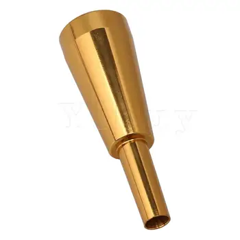Yibuy Gold Metal Trumpet Mouthpiece Trumpet Parts Musical Instrument Accessories
Yibuy Gold Metal Trumpet Mouthpiece Trumpet Parts Musical Instrument Accessories