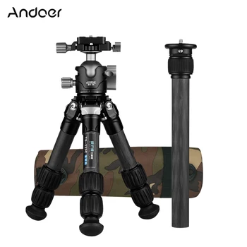 Andoer Desktop Travel Tripod with Tripod Center Extension Tube Rod Pole Ballhead QR Plate for Canon Sony Nikon Camera Camcorder
Andoer Desktop Travel Tripod with Tripod Center Extension Tube Rod Pole Ballhead QR Plate for Canon Sony Nikon Camera Camcorder