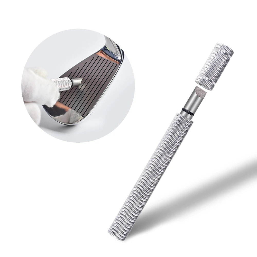 Golf Club Groove Sharpener Regrooving Cleaning Tool Golf Cleaner Improved Backspin and Ball Control Wedges and Irons
Golf Club Groove Sharpener Regrooving Cleaning Tool Golf Cleaner Improved Backspin and Ball Control Wedges and Irons