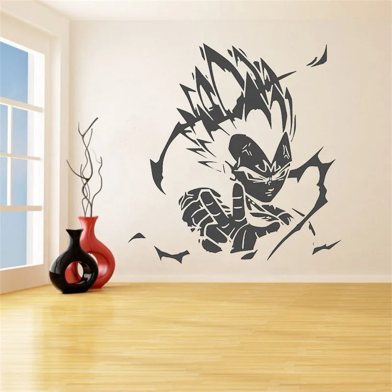 Vegeta Anime Vinyl Wall Decal Home Decoration Dragon Ball Z Character Wall Poster Removable Car Window Vinyl Sticker Art LW718
Vegeta Anime Vinyl Wall Decal Home Decoration Dragon Ball Z Character Wall Poster Removable Car Window Vinyl Sticker Art LW718