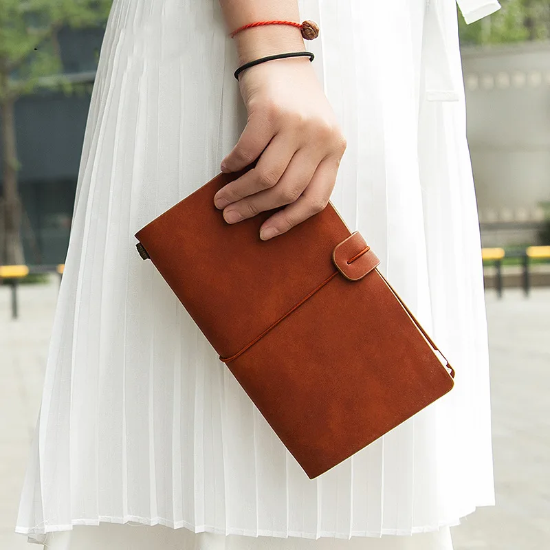 Candy Color A6 PU Leather Strap Travel Notebook Diary Notebook and Journal Planner Organizer Note books For School Stationery
Candy Color A6 PU Leather Strap Travel Notebook Diary Notebook and Journal Planner Organizer Note books For School Stationery