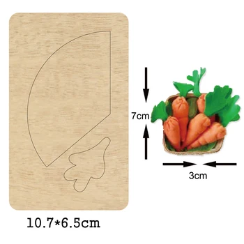 Carrot Strawberry Fruit Handwork Wooden Mold Dies DIY Leather Cloth Paper Craft Fit Common Die Cutting Machines on the Market
Carrot Strawberry Fruit Handwork Wooden Mold Dies DIY Leather Cloth Paper Craft Fit Common Die Cutting Machines on the Market