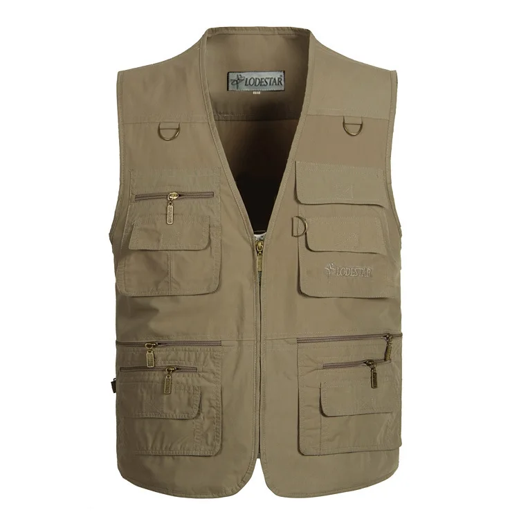 Nice Pop Spring Men Casual Vest With Multi Pockets Men Vest Cotton Regular Plus Large Size 5XL Vest Men Sleeveless
Nice Pop Spring Men Casual Vest With Multi Pockets Men Vest Cotton Regular Plus Large Size 5XL Vest Men Sleeveless