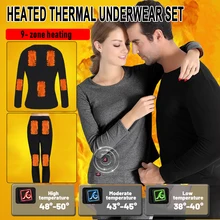 Men Heated Jacket Electric USB Heated Thermal Underwear Set Heated Long Sleeve T Shirts And Pants Keep Warm For Autumn Winter
Men Heated Jacket Electric USB Heated Thermal Underwear Set Heated Long Sleeve T Shirts And Pants Keep Warm For Autumn Winter