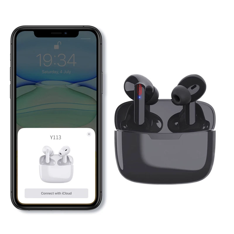 TWS Bluetooth5.0 Wireless Earphone Mini HD Call Supper Bass Earbuds Touch Control Headset Sport Waterproof Noise Cancel Headset
TWS Bluetooth5.0 Wireless Earphone Mini HD Call Supper Bass Earbuds Touch Control Headset Sport Waterproof Noise Cancel Headset