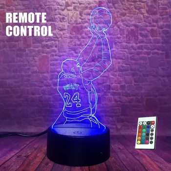Spot Bryant LED Flashing 3D Night Light Visual 7 Color Change Model Table Decor VJ-Drop
Spot Bryant LED Flashing 3D Night Light Visual 7 Color Change Model Table Decor VJ-Drop