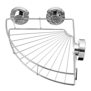Stainless Steel Strong Sucker Bathroom Storage Rack Corner Shelf Sorting Cup Rack Wall Mounted Shampoo Lotion Basket Rack Tripod
Stainless Steel Strong Sucker Bathroom Storage Rack Corner Shelf Sorting Cup Rack Wall Mounted Shampoo Lotion Basket Rack Tripod