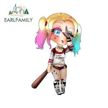 EARLFAMILY 13cm x 8cm For Harley Quinn Joker Refrigerator Car Stickers Vinyl Material Decal Occlusion Scratch Car Accessories
EARLFAMILY 13cm x 8cm For Harley Quinn Joker Refrigerator Car Stickers Vinyl Material Decal Occlusion Scratch Car Accessories