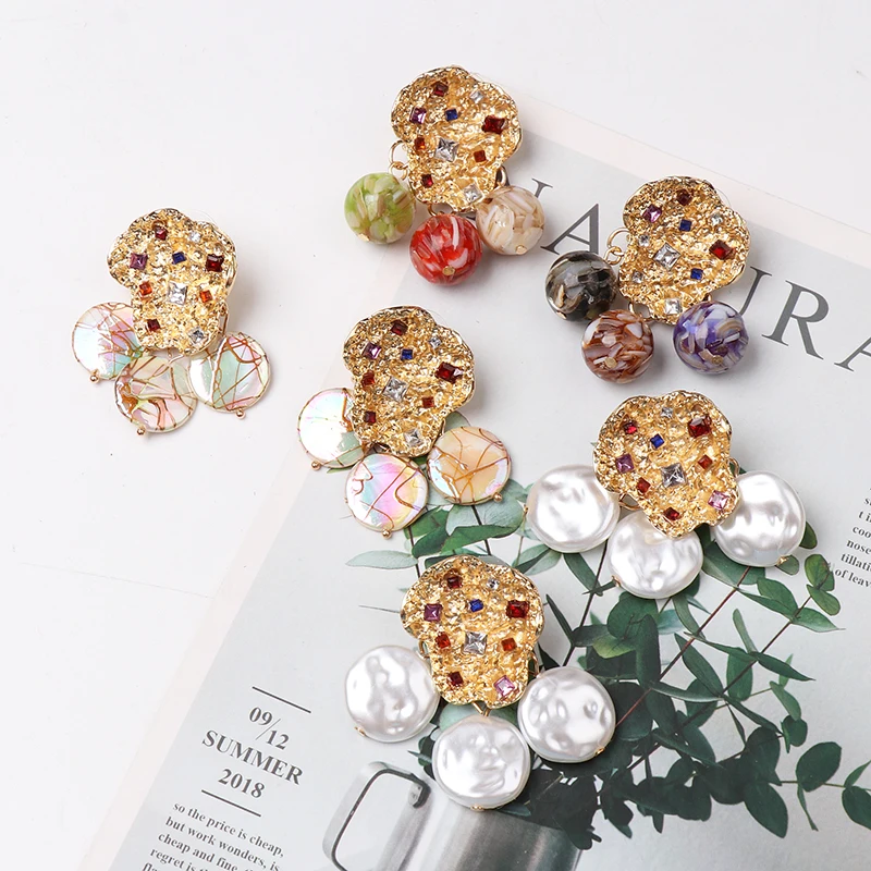 FASHIONSNOOPS za Geometric Maxi Statement Drop Earrings Multicolor Crystal Simualted Pearl Dangle Earrings Women Jewelry
FASHIONSNOOPS za Geometric Maxi Statement Drop Earrings Multicolor Crystal Simualted Pearl Dangle Earrings Women Jewelry