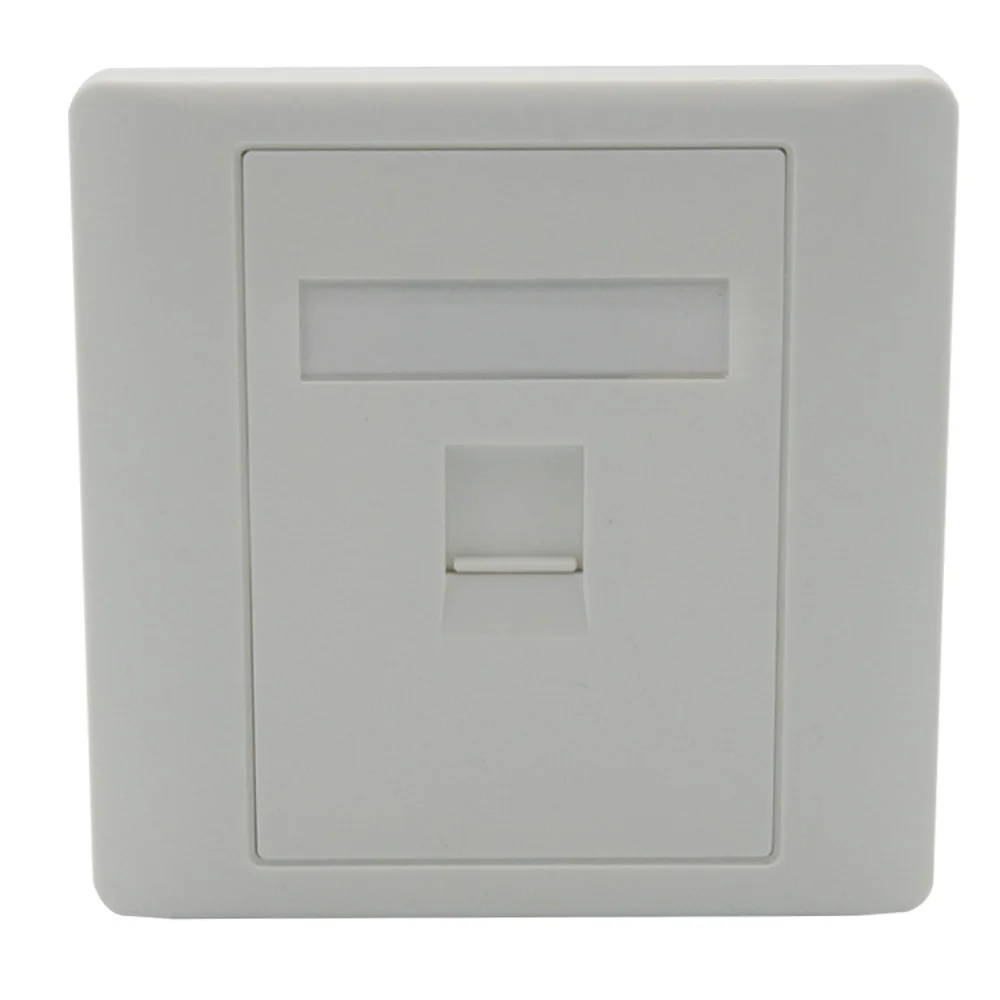 Сетевая пластина RJ45 1 Gang EU 86 Style 2 3 4 5 6 портов | Электроника