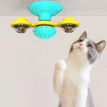 windmill cat toy Turntable Teasing Interactive cat toys interactive with Catnip Cat Scratching Tickle Pet ball toys Cat Supplies
windmill cat toy Turntable Teasing Interactive cat toys interactive with Catnip Cat Scratching Tickle Pet ball toys Cat Supplies