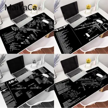 MaiYaCa CS GO gun parts m14 AR-15 HK45 AK47 98K Game Mouse Pad gaming mouse pad Large Locking Edge Keyboard Table Cover for Dota
MaiYaCa CS GO gun parts m14 AR-15 HK45 AK47 98K Game Mouse Pad gaming mouse pad Large Locking Edge Keyboard Table Cover for Dota