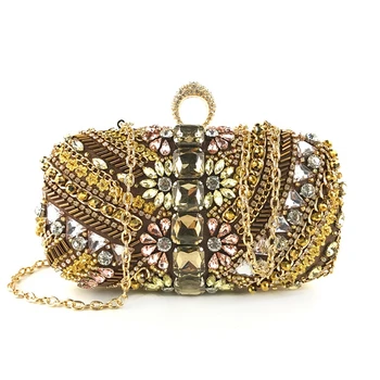 Stylish Beaded Clutch Evening Bags for Women Formal Bridal Wedding Purse Prom Cocktail Party Handbags 
Stylish Beaded Clutch Evening Bags for Women Formal Bridal Wedding Purse Prom Cocktail Party Handbags