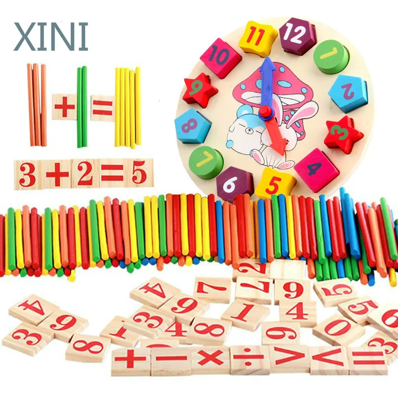 Colorful Bamboo Counting Sticks Clock Toy Mathematics Montessori Teaching Aids Counting Rod Kids Preschool Math Learning Toy GYH
Colorful Bamboo Counting Sticks Clock Toy Mathematics Montessori Teaching Aids Counting Rod Kids Preschool Math Learning Toy GYH
