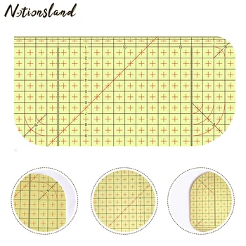 1pc Hot Ironing Ruler Patchwork Tailor Craft High Temperature Resistance Curved Corner Quilting Ruler DIY Measuring Sewing Tools
1pc Hot Ironing Ruler Patchwork Tailor Craft High Temperature Resistance Curved Corner Quilting Ruler DIY Measuring Sewing Tools