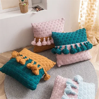 45x45cm Contrast Sofa Pillowcase Pink Cushion Cover Throw Pillow Case Home Sofa Bed Chair Decoration 17.72x 17.72inch
45x45cm Contrast Sofa Pillowcase Pink Cushion Cover Throw Pillow Case Home Sofa Bed Chair Decoration 17.72x 17.72inch