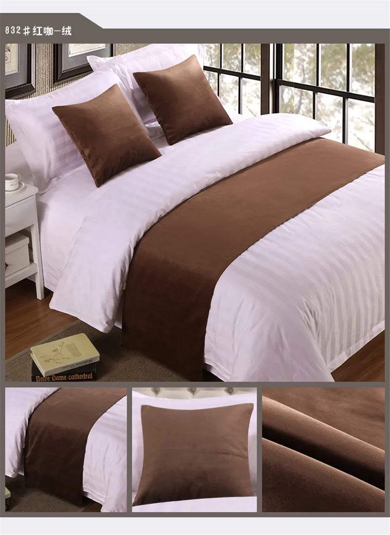 Solid Color Bed Runner does it Include Pillowcases 